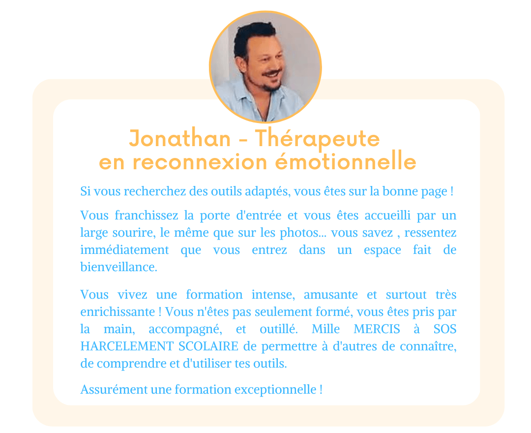 Formation à l’animation des ateliers - SOS harcèlement scolaire